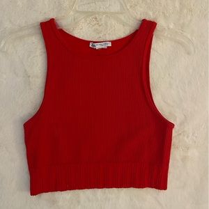Zara high neck tank